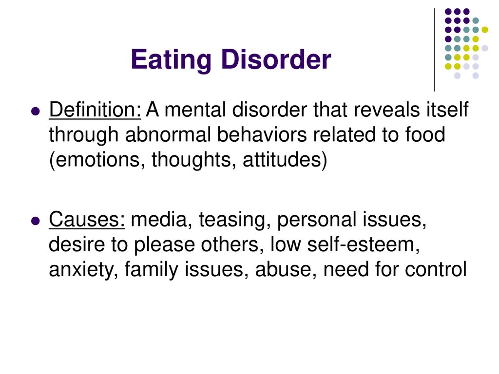anorexia bulimia binge eating exercise bulimia - ppt download