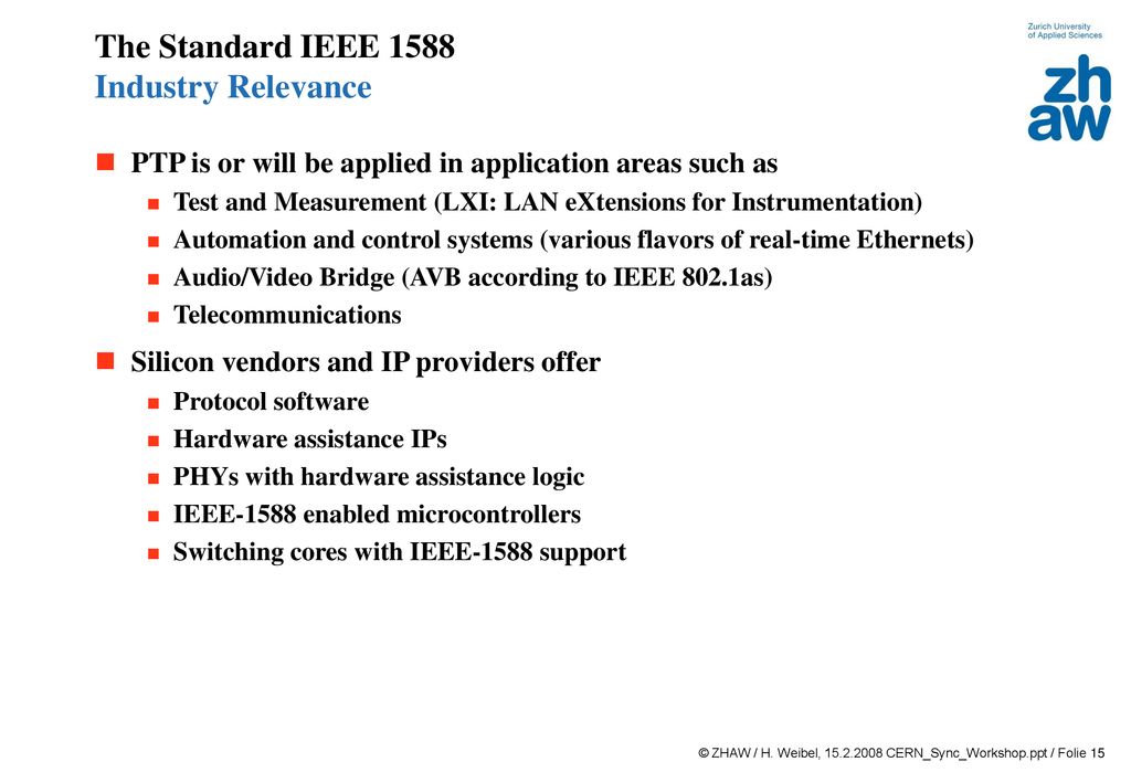 Synchronization over ethernet ppt download