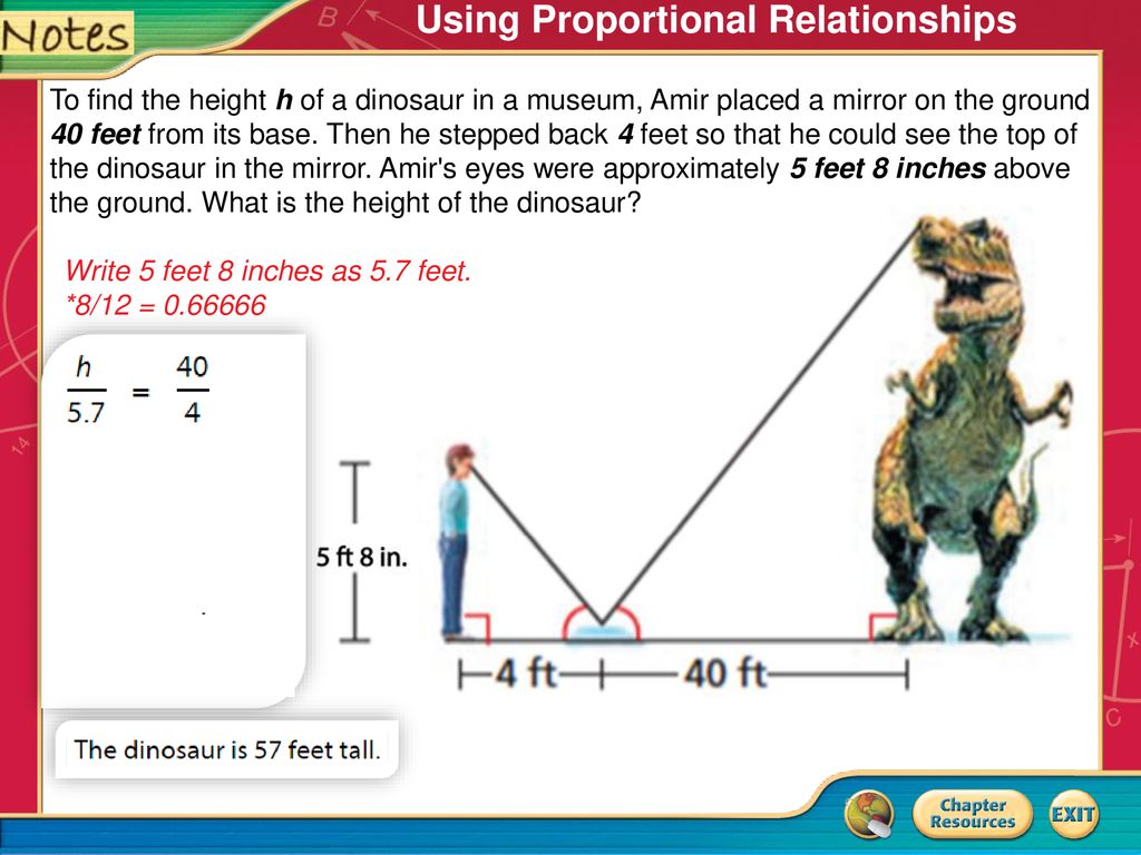 Objectives Students will learn how to use Proportional