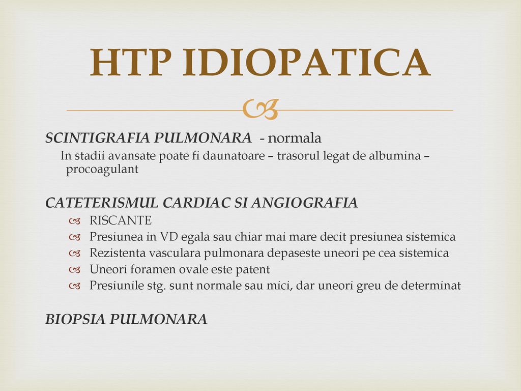 HTP IDIOPATICA SCINTIGRAFIA PULMONARA - normala