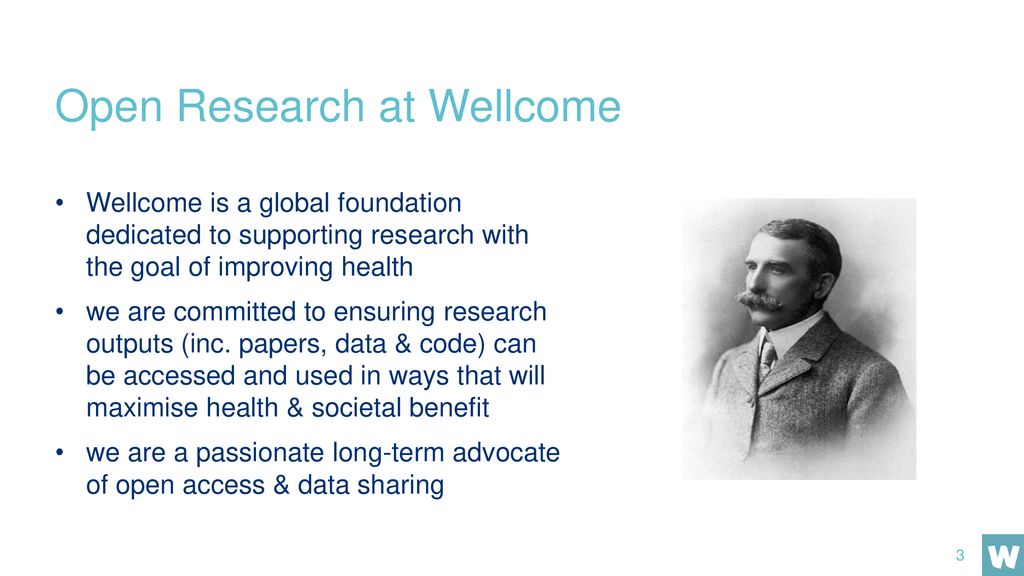 Open Research at Wellcome