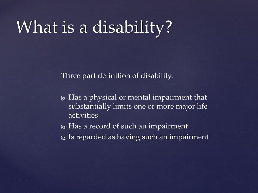 ADA stands for Americans with Disabilities Act - ppt download