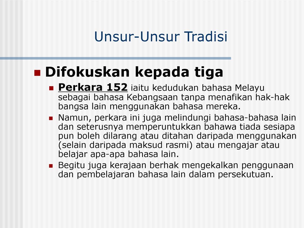 Perlembagaan Malaysia Dalam Konteks Hubungan Etnik Di Malaysia Ppt Download