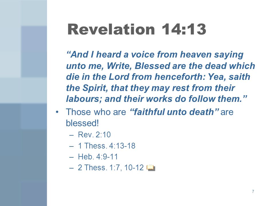 Revelation 14:13