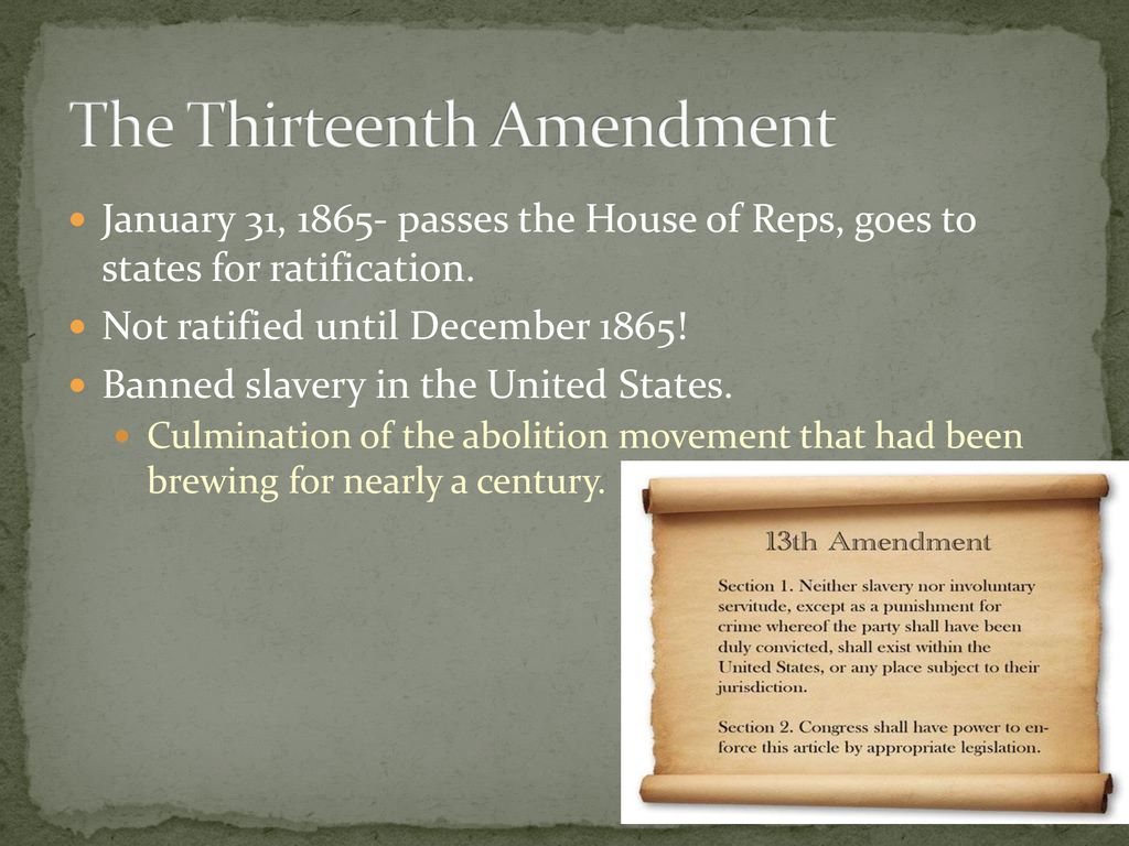 The civil war and reconstruction ppt download