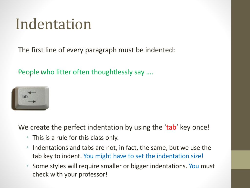 Formatting your compositions correctly and consistently ppt download