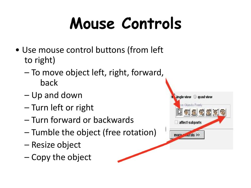 Mouse Controls