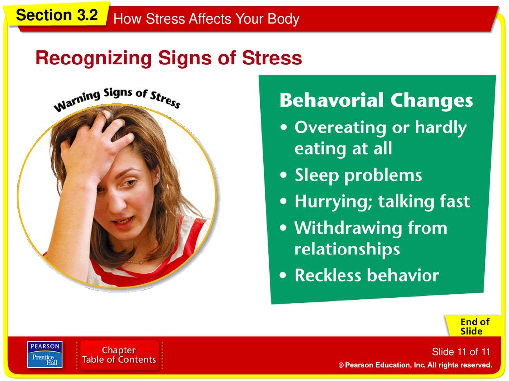 Recognizing Signs of Stress