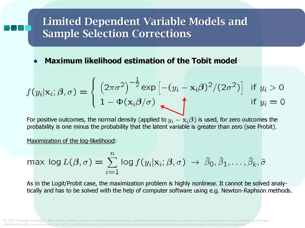 Limited Dependent Variable Models And Sample Selection Corrections Ppt Download