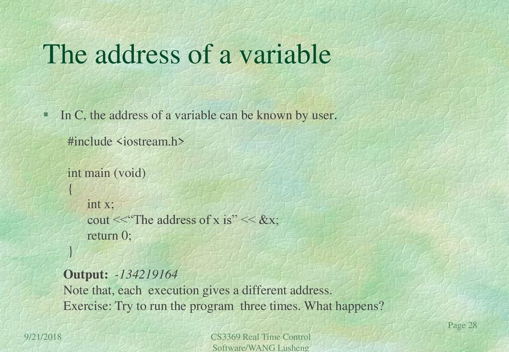 CS3369: Real Time Computer Control Software - ppt download