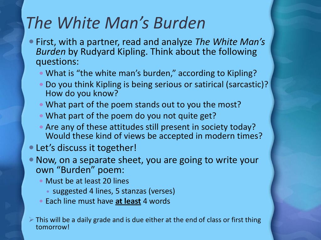 The White Man s Burden First With A Partner Read And Analyze The the-white-man-s-burden-first-with-a-partner-read-and-analyze-the