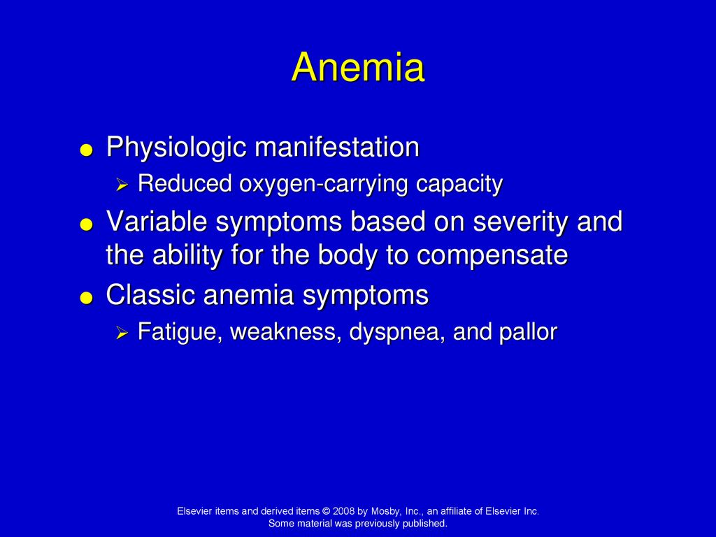 Alterations of Hematologic Function - ppt download