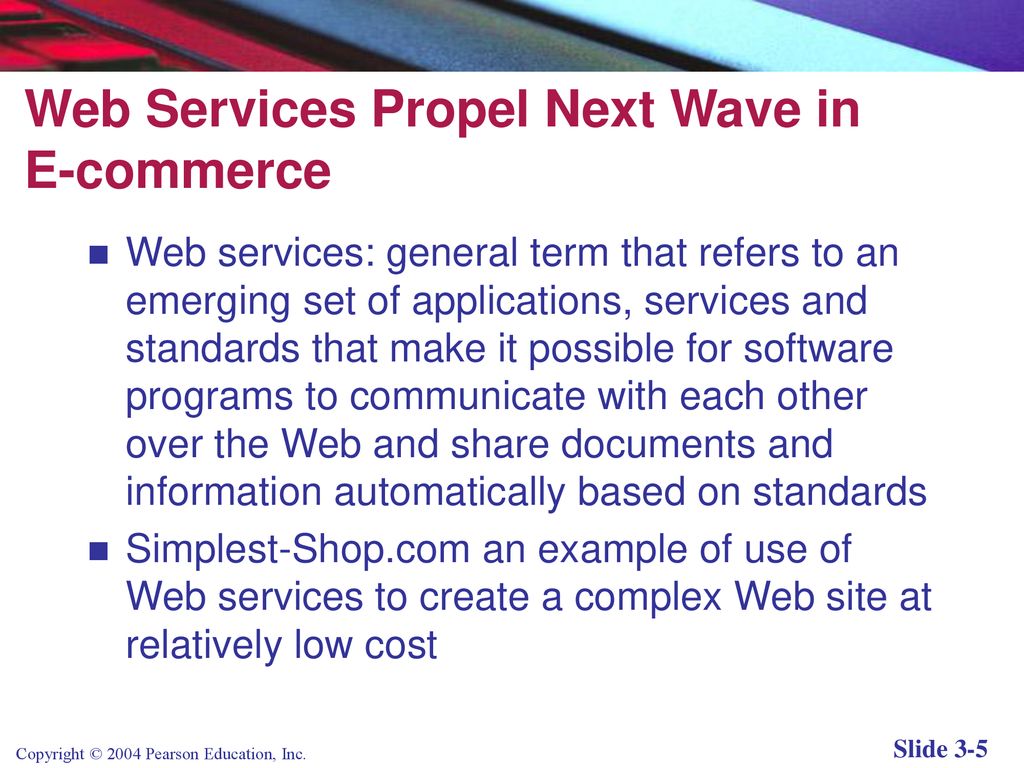 Web Services Propel Next Wave in E-commerce