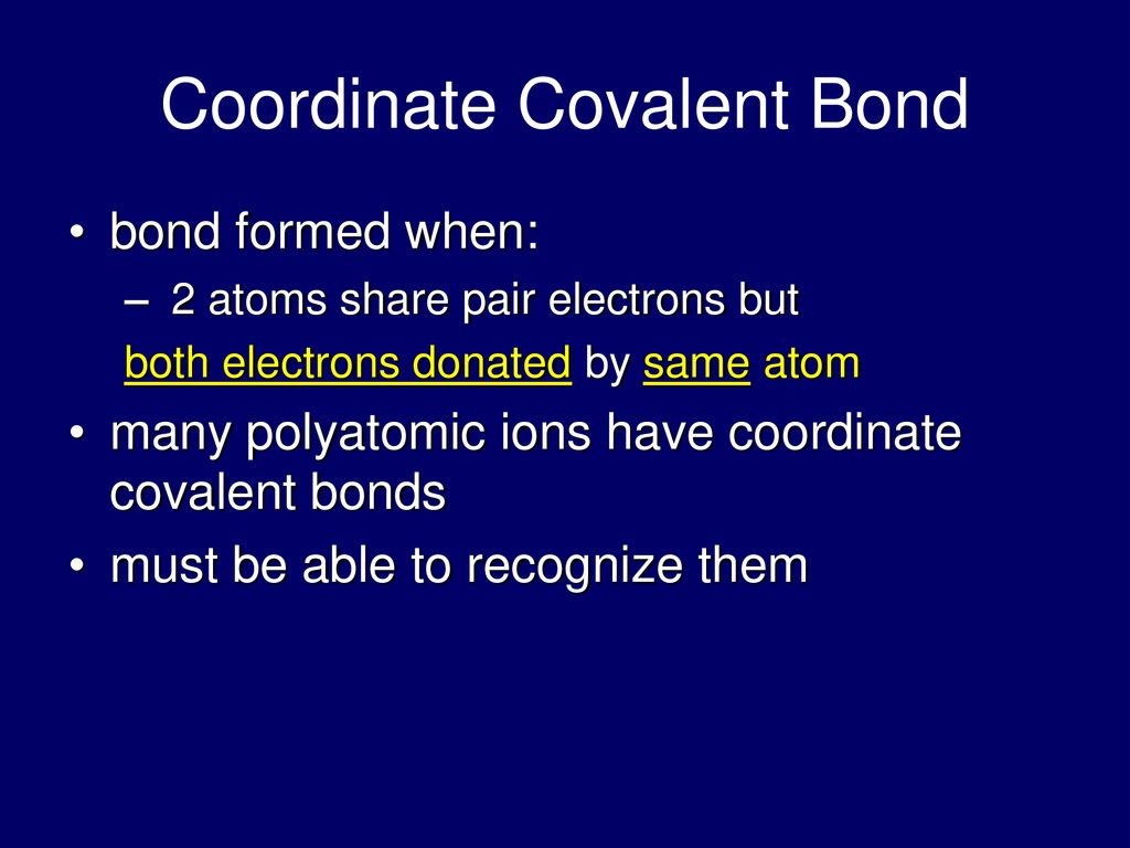 Covalent Bonding a few extra concepts. - ppt download