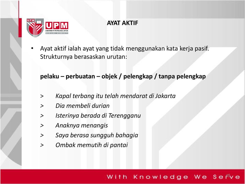 SENARAI FRASA KATA KERJA t SENARAI FRASA KATA KERJA t