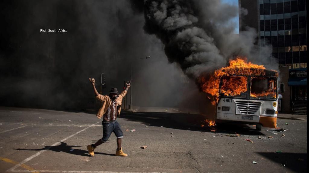 Riot, South Africa