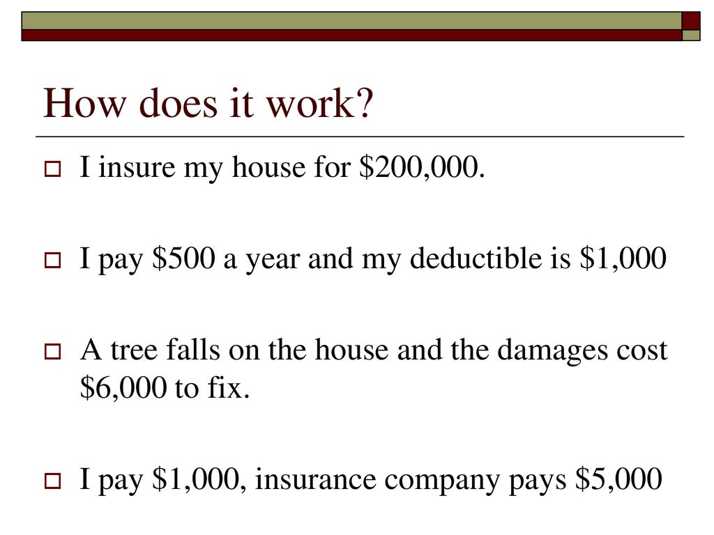 Risk and Insurance. ppt download