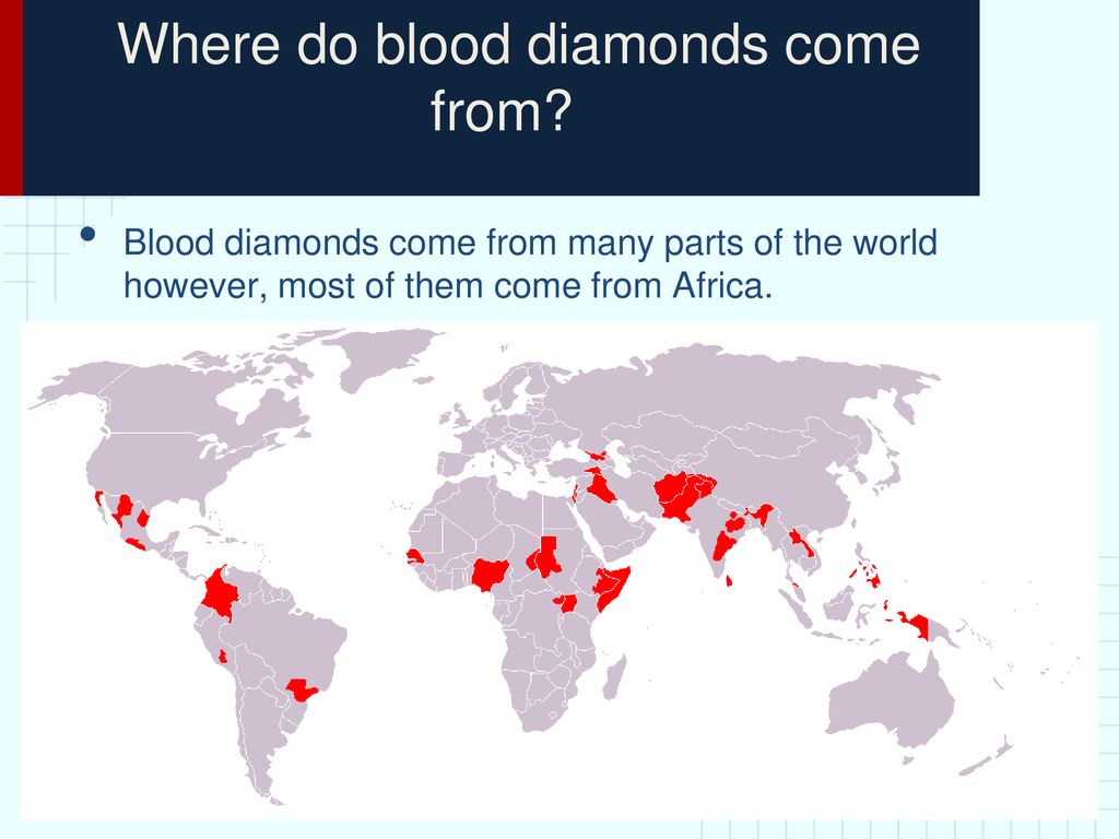 Where Do Blood Diamonds Come From?