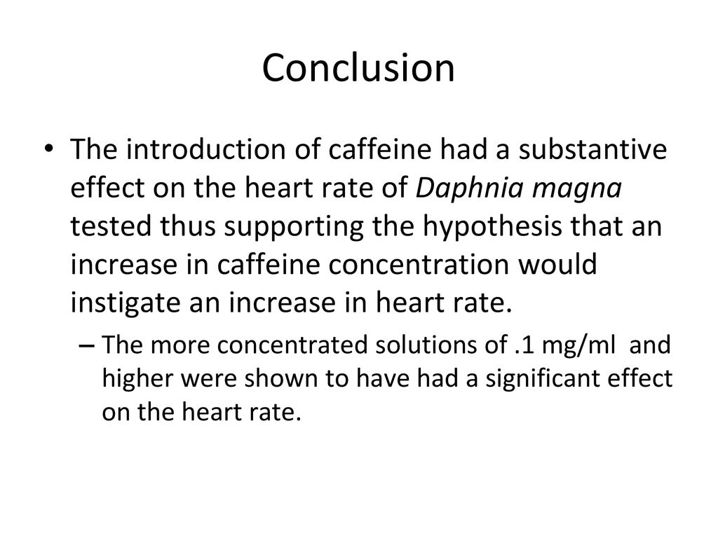 daphnia heart rate lab report