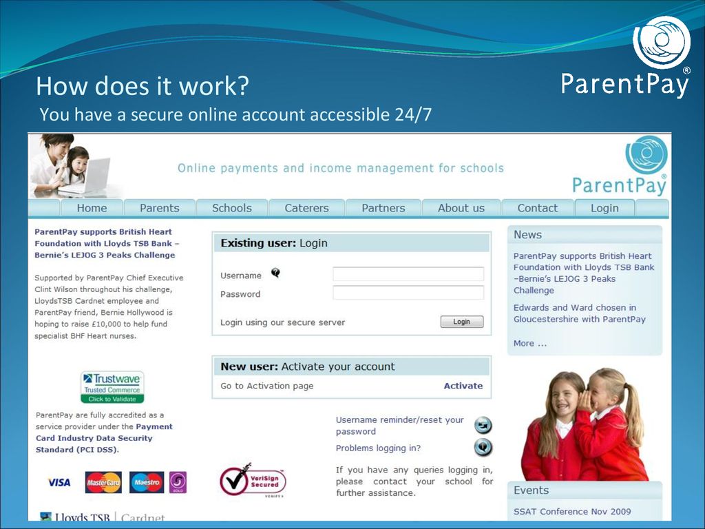 How does it work You have a secure online account accessible 24/7