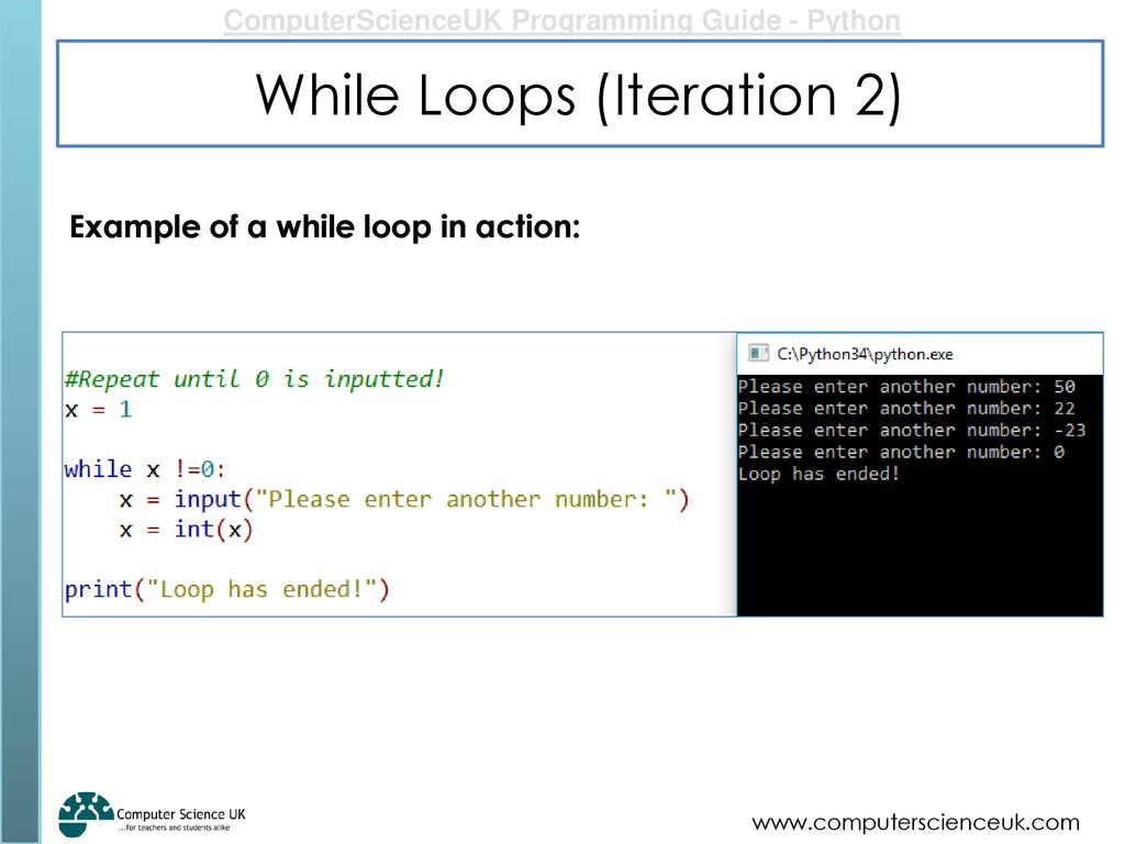 While Loops (Iteration 2) - ppt download