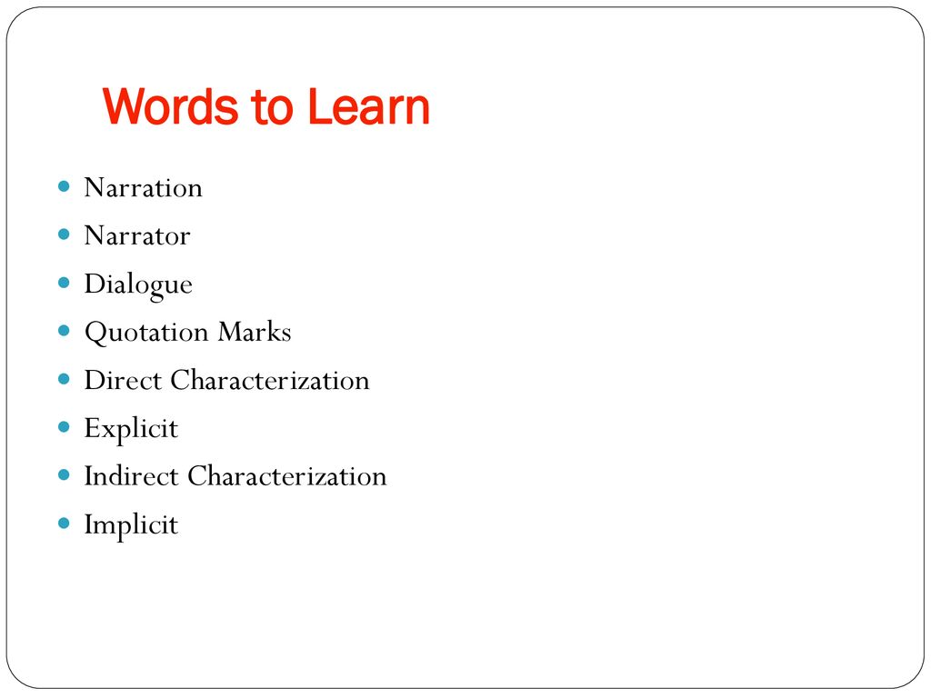 Indirect and Direct Dynamic and Static ppt download