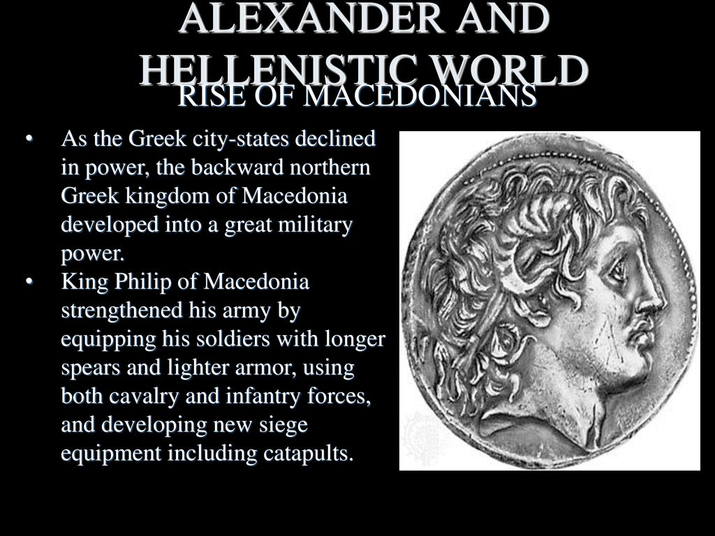 ALEXANDER AND HELLENISTIC WORLD