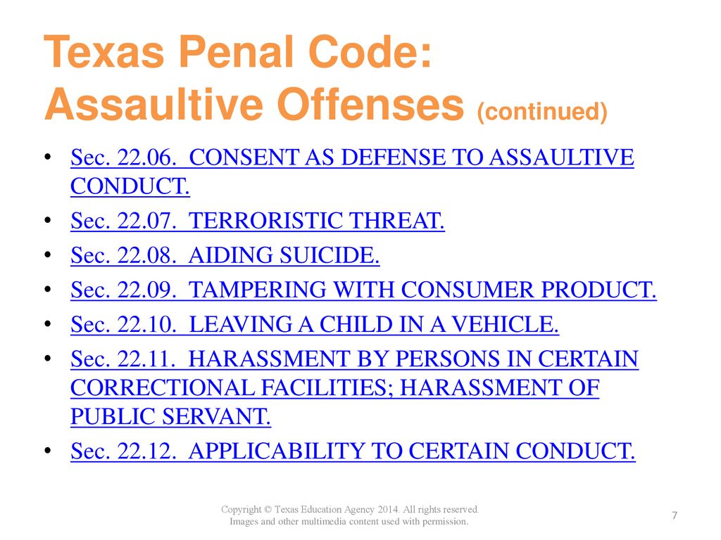 Tx Penal Code Deadly Conduct