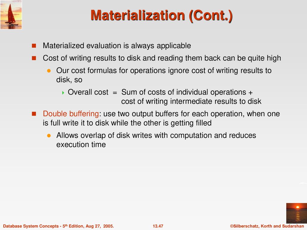 Chapter 13: Query Processing - ppt download