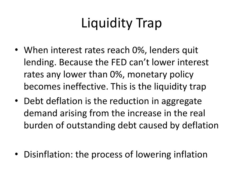 Liquidity Trap: Definition, Causes, and Examples