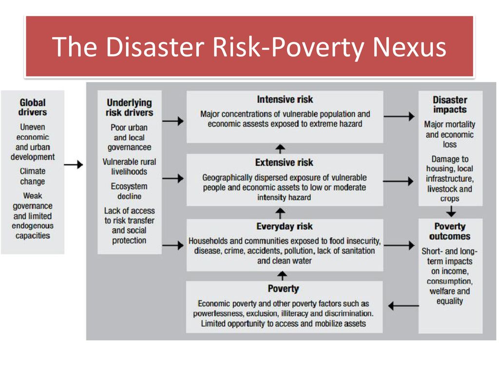 Disasters do not just happen – they result from failures of ...