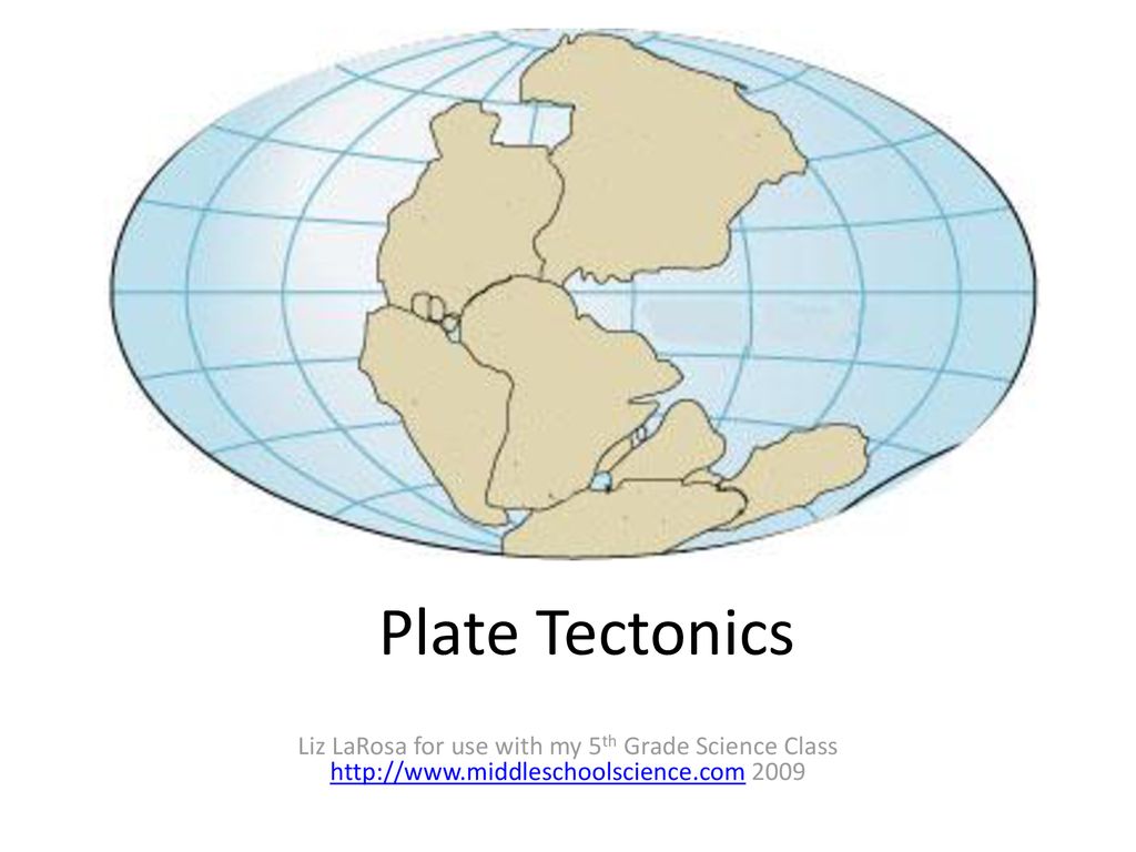 Plate Tectonics Liz Larosa For Use With My 5th Grade Science Class