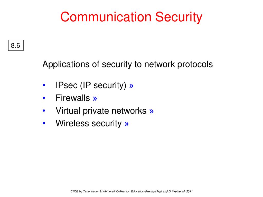 Communication Security