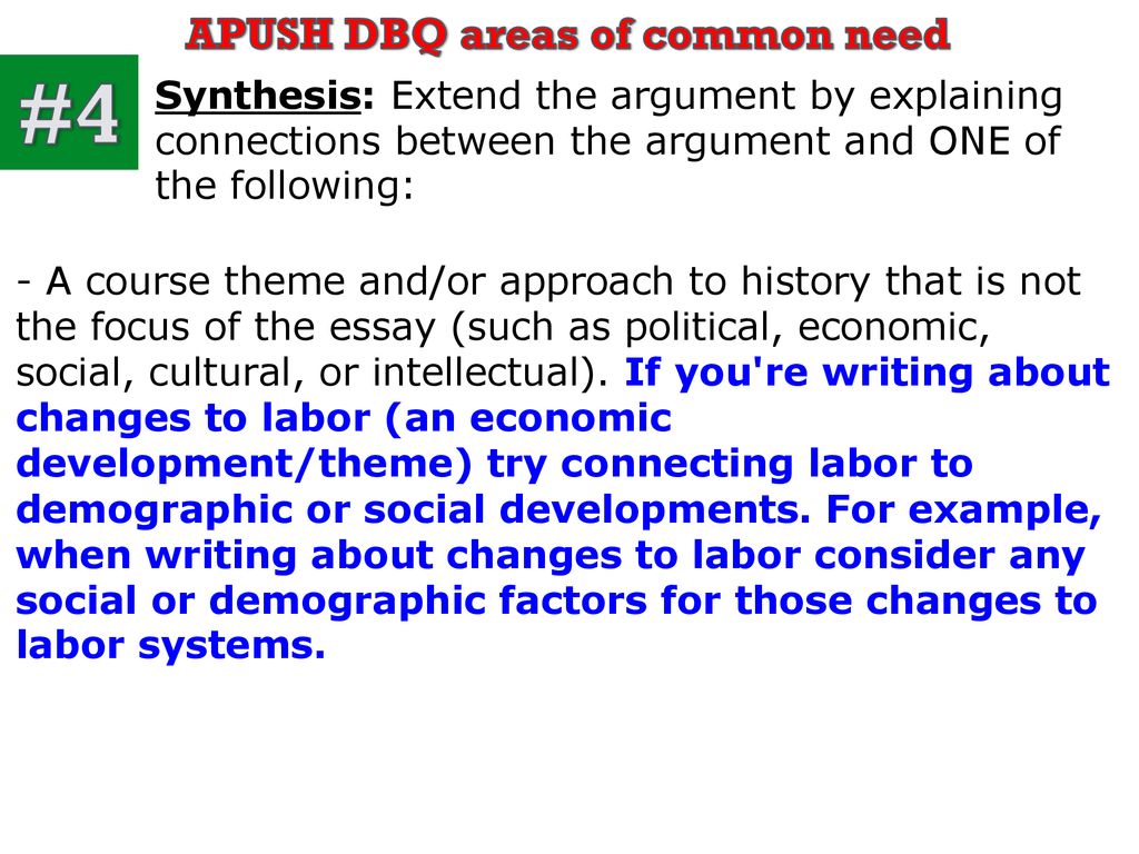 Aim: How can we successfully write an APUSH DBQ? - ppt download