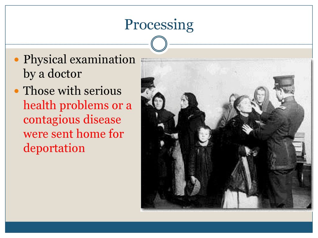 Processing Physical examination by a doctor