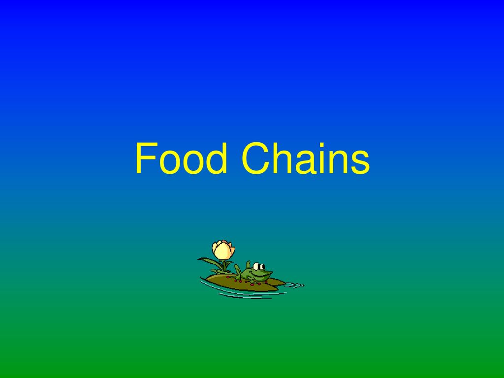 Food Chains. Biology Diagrams