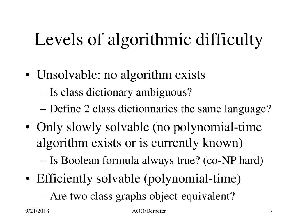 Lecture 8 Style rules: Class graph minimization - ppt download