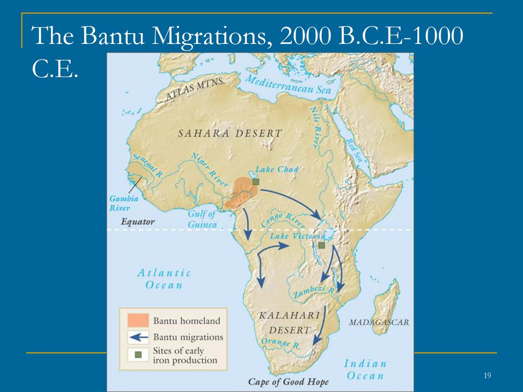 Early African Societies And The Bantu Migrations - Ppt Download