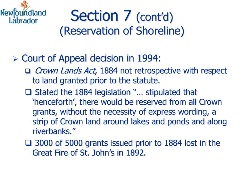 Shoreline Reservations” ppt download