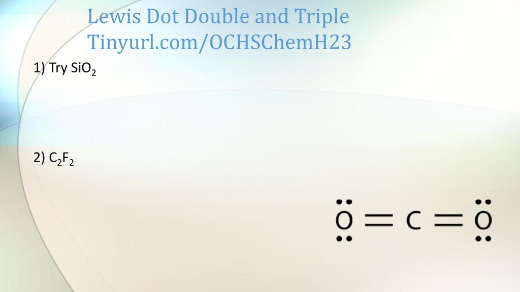 Lewis Dot Structure For C2f2