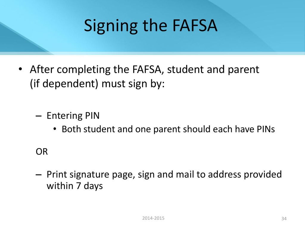 Financial Aid for College ppt download