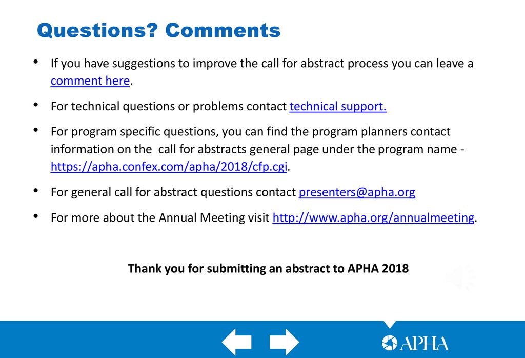 How To Submit An Abstract Ppt Download
