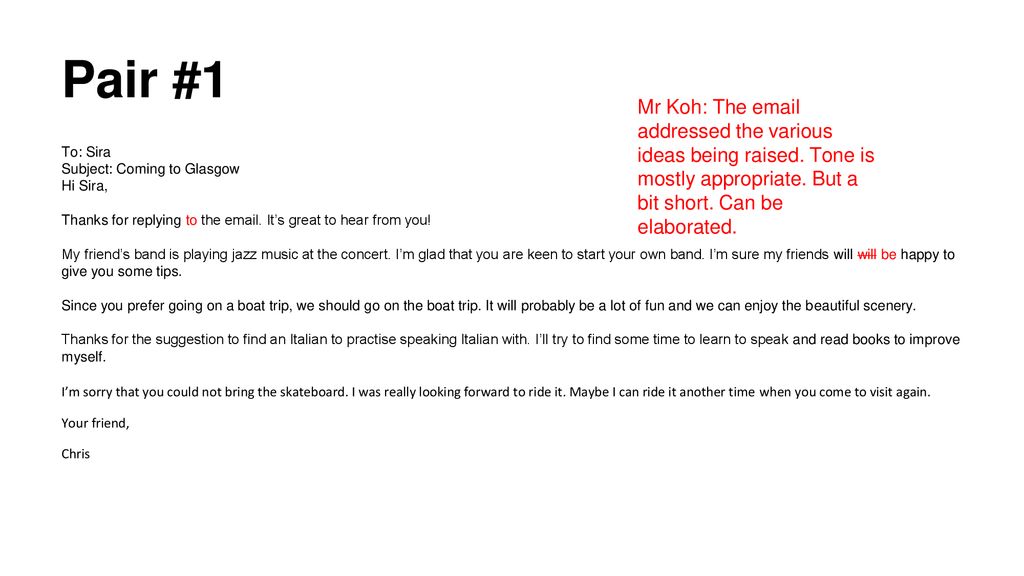 Crafting A Reply C Ppt Download