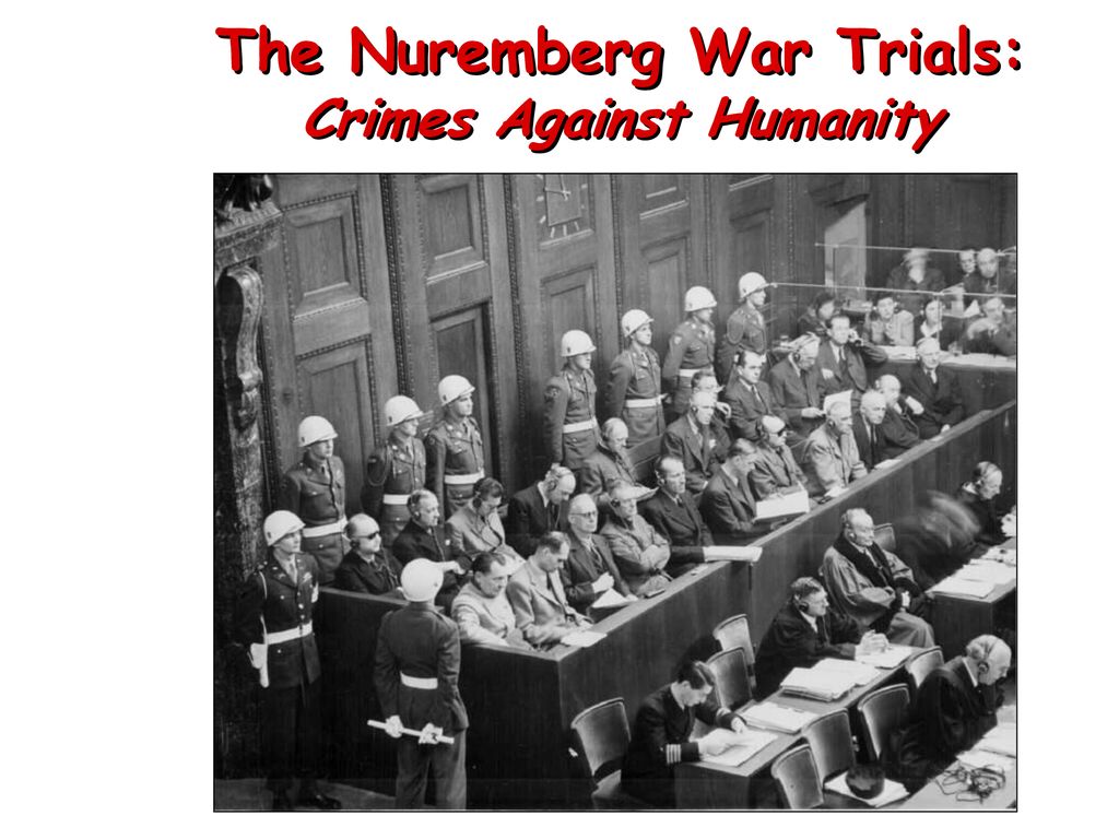 The Nuremberg War Trials: Crimes Against Humanity