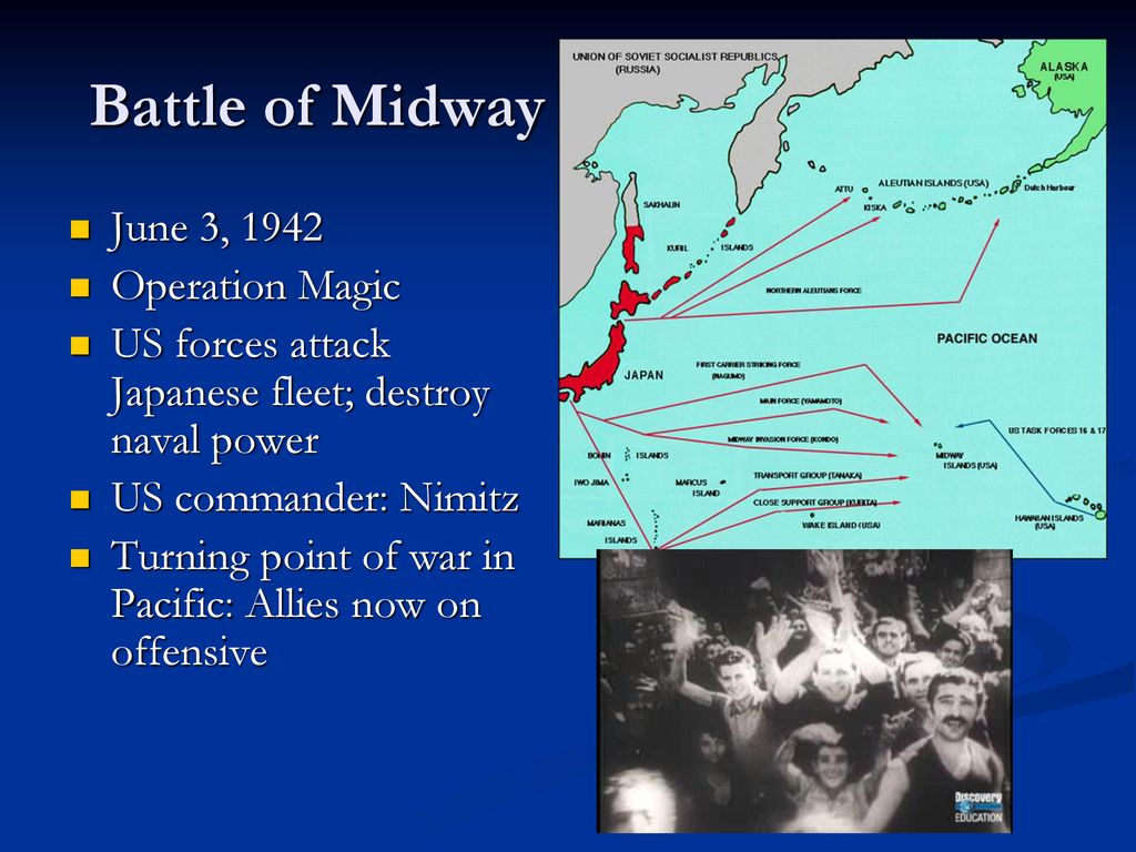 Battle of Midway June 3, 1942 Operation Magic