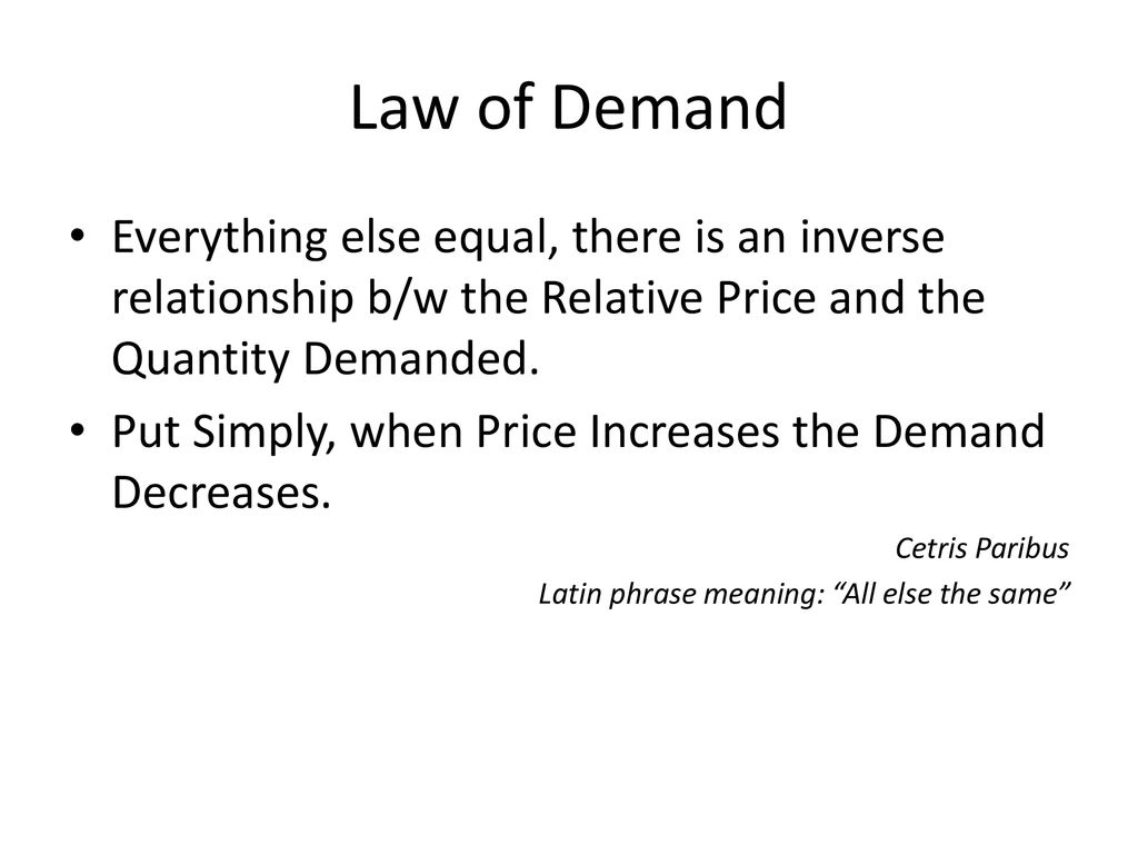 Market Demand And Supply - ppt download