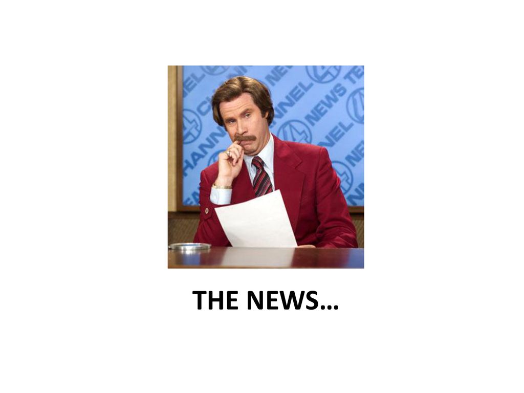 The news…