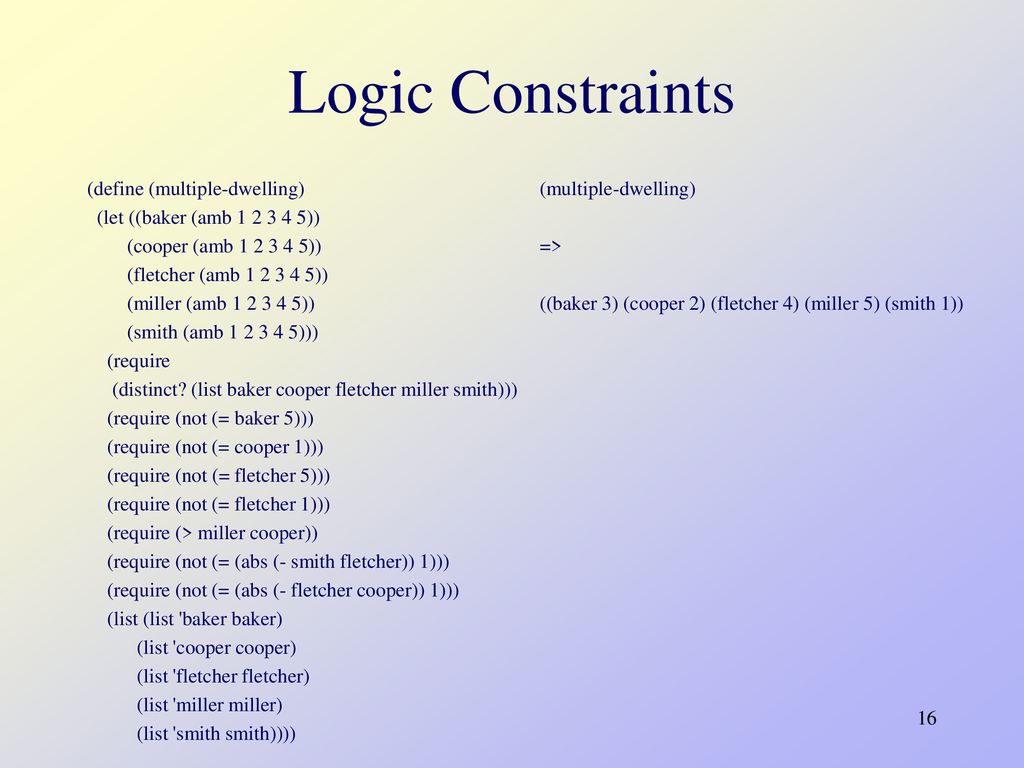 Nondeterministic Evaluation - Ppt Download