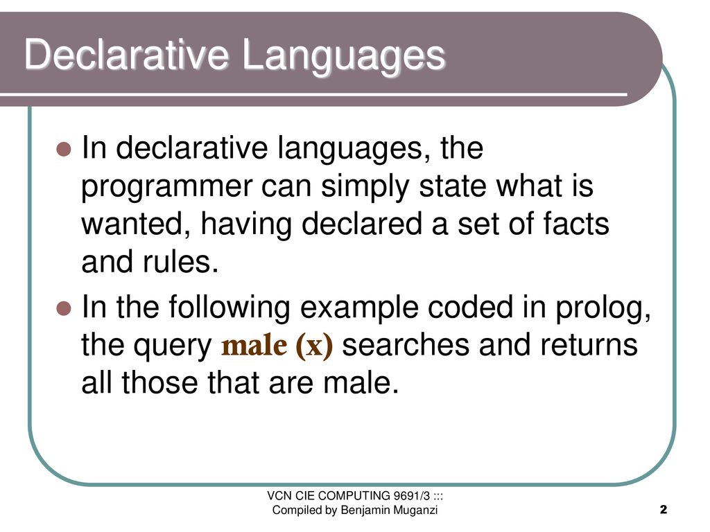 3.5 Programming paradigms - ppt download