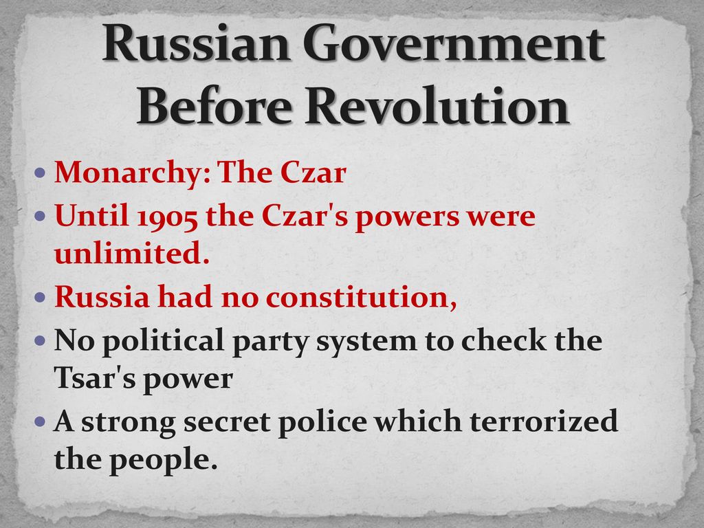 Finish Russian Revolution Notes Video Intro For WWI Notes - ppt download